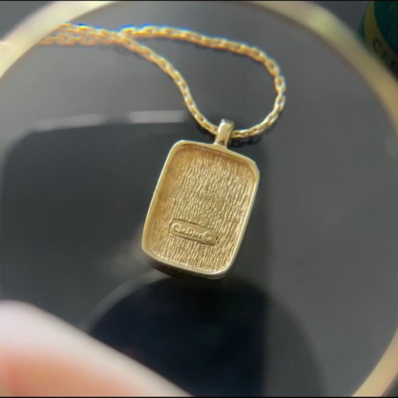 ✨Stunning Christian Dior Black Onyx Necklace - Picture 2 of 5